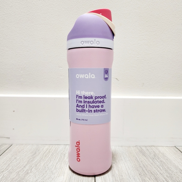 Set Di Ricambio Per Bottiglia Owala FreeSip | 4 Tappi In Silicone + 4 Pulsanti + 4 Molle + Cacciavite | Compatibile 19/24/25/32/40 Oz